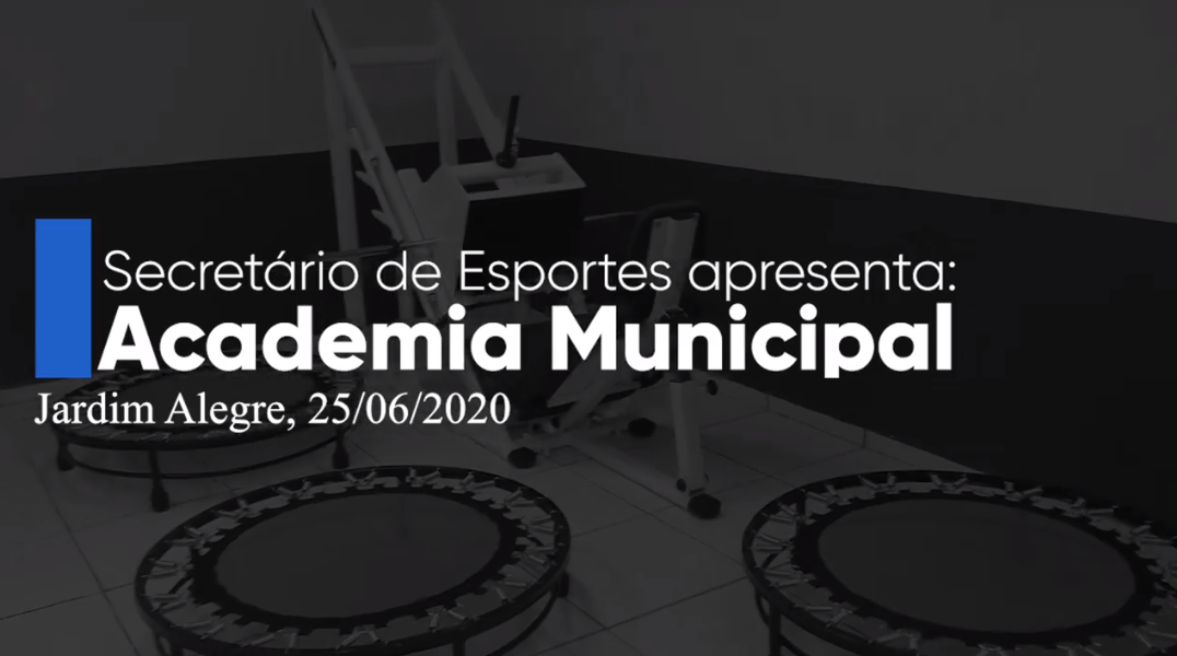 Olha só como ficou a academia da Saúde Tia Ione, mais uma conquista para nossa querida população